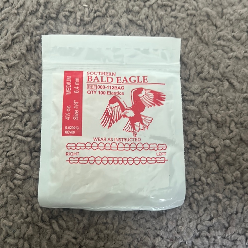 braces rubber bands